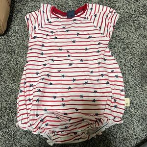 Burt’s bees baby Fourth of July onesie